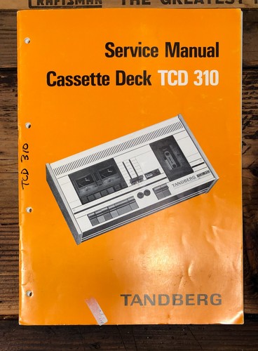Tandberg tcd 310 - tandberg,