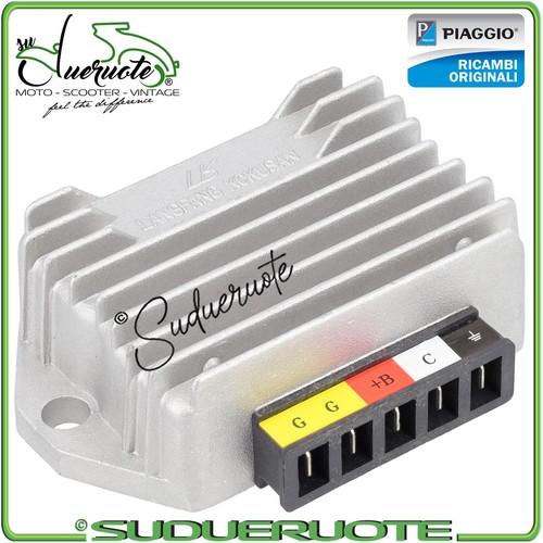 Régulateur tension piaggio - régulateur,