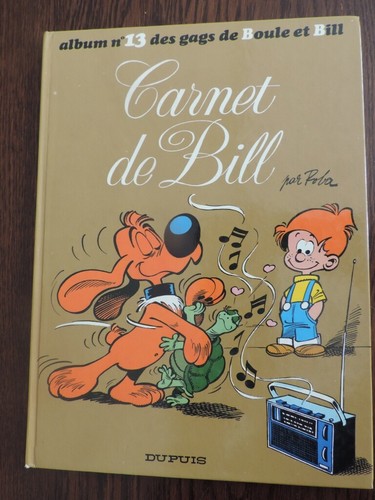 Boule bill 13 carnet - bill,