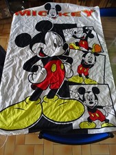 MICKEY DISNEY FOULARD DRAPEAU SCARF FLAG ANNEES 90