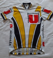 maillot course vintage cyclisme gitane super U -old bike