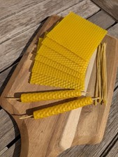 Kit DIY – Bougies à rouler en cire d’abeille naturelle