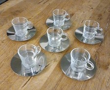 LOT DE 6 TASSES A EXPRESSO ET