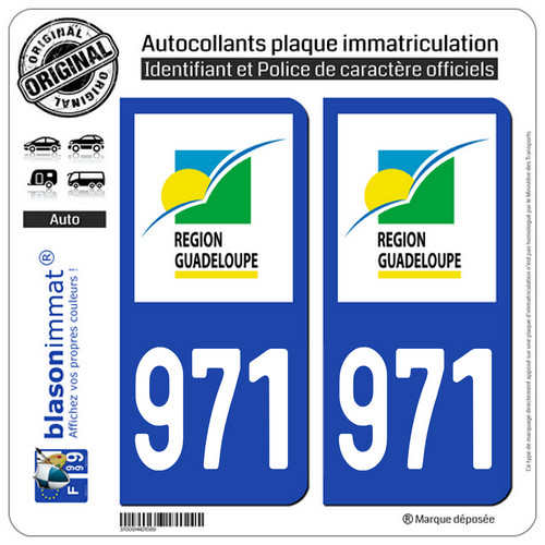 Stickers autocollant plaque - 2,