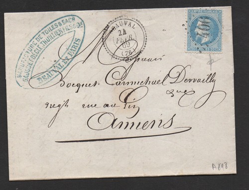 Superbe no29 20c napoleon - +,