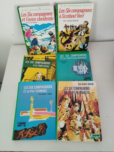 Lot six livres - livres, les