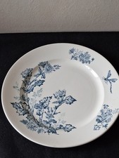 ANCIEN PLAT ROND  FAIENCE DE