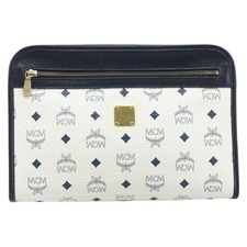 MCM Visetos Pochette PVC Toile
