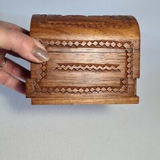 🔅 coffret, boite à bijoux en bois sculpté n°2