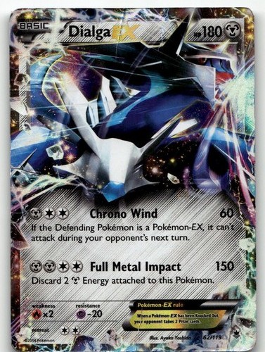 Dialga holo ultra - holo, rare
