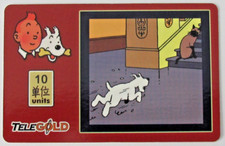 Tintin milou carte - milou,