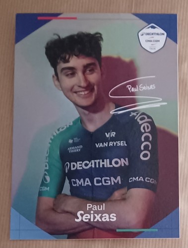 Cyclisme carte paul seixas - -,