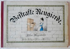 L Meggendorfer . GESTRAFTE NEUGIERDE . (1885) .