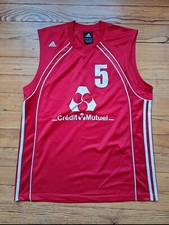 Maillot Sport basket homme Adidas Climatite L Rouge