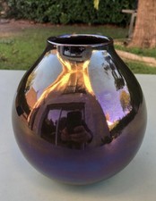 Vase verre irisé - Design Luigi Caccia Dominioni (1913-2016) - Murano?