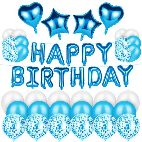 Decoration anniversaire 49pcs - decoration, anniversaire,