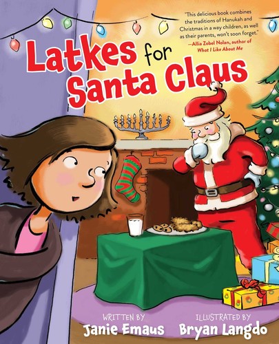 Janie emaus latkes for santa - latkes,
