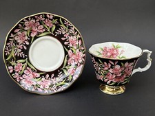 Très jolie TASSE + SOUS TASSE porcelaine ROYAL ALBERT modèle PROVINCIAL FLOWERS