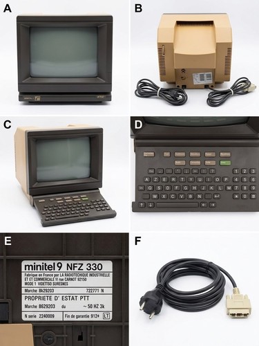Minitel vintage modèle - 1,