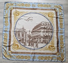 FOULARD Lancel 8 Place de l'OPERA / LANCEL Silk SCARF - 90x90cm /