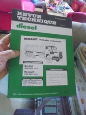 Revue Technique Renault Véhicule Industriel Ancien Camion Berliet Renault GBH
