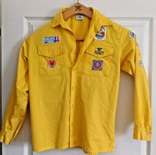 CHEMISE jaune SCOUTS de FRANCE