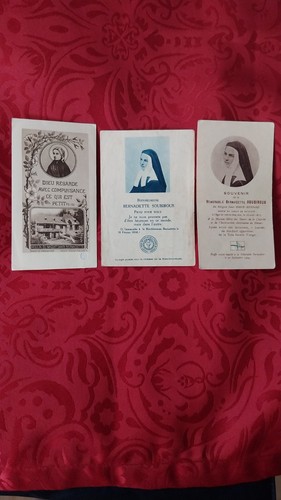 Lot reliques sainte - de,