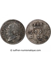France Louis XVIII - 1/4 Franc