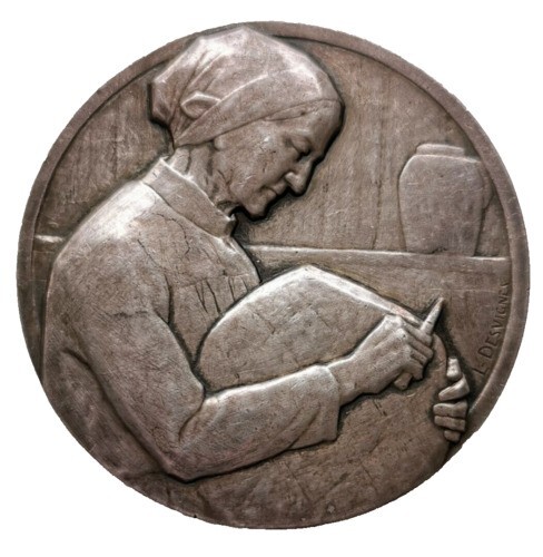 Med médaille art deco - deco,