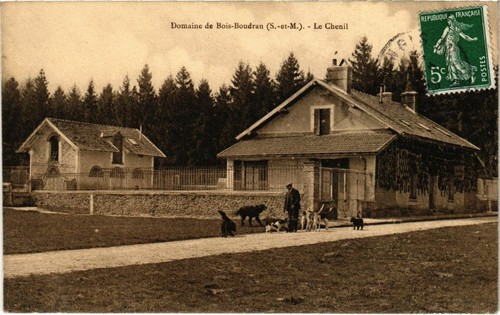 Cpa domaine bois boudran - bois-boudran,