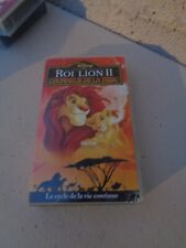 VHS Le Roi Lion II 2 L'Honneur