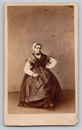 Cdv 1865 femme peuple en - femme, du