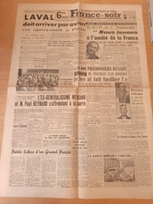 WW2 GUERRE 39/45 JOURNAL