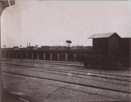 Italie gare voie ferrée - gare,