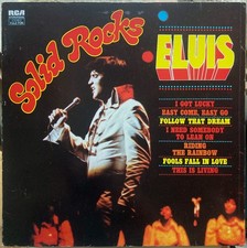 33t Elvis Presley - Solid Rocks - 2 LP - 1975