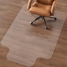 Tapis protège-Sol pour Chaise de Bureau avec Lèvre Forme T pour Protection de...