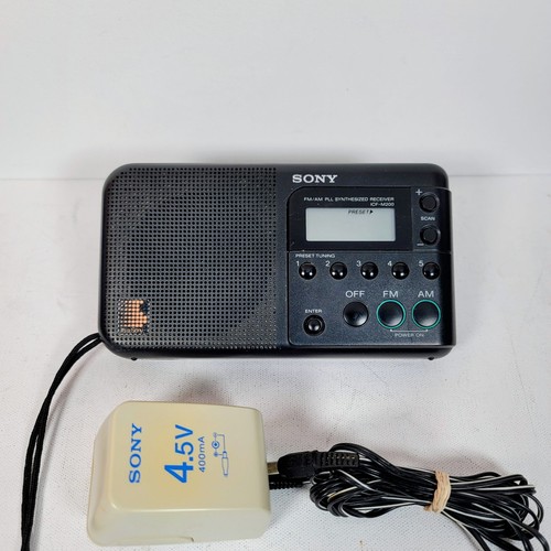 Vtg sony icf m200 - sony, fm/am