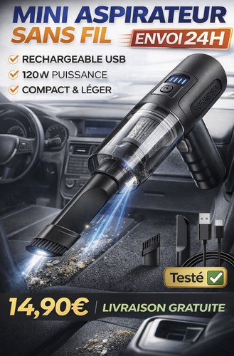 Mini aspirateur sans - mini,