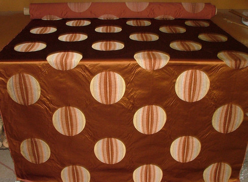 Tissu soie mélangé - mélangé, rideau