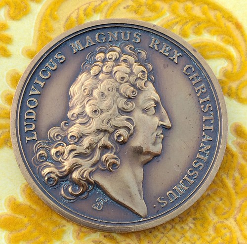 Medaille louis xiv âgé - medaille,