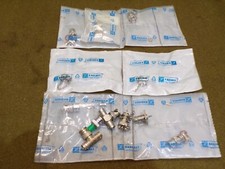 lot Adaptateur prise coaxial antenne HF FH  radio TRPP plugs antenna armée Coax