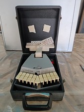 Ancienne MACHINE A Écrire STÉNOTYPE GRANDJEAN  Fonctionnelle A Saisir 