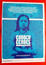 Publicité advert concert festival EUROCKEENNES 2014 STROMAE PIXIES SHAKA PONK