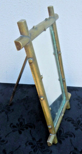 Miroir cadre bronze - , façon