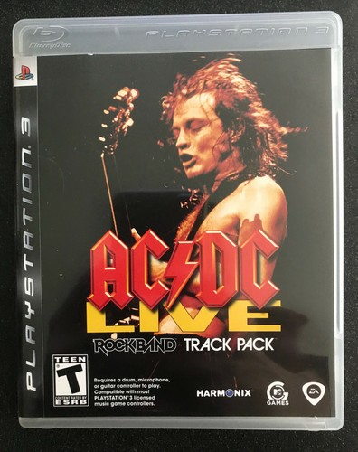 Live rock band track - ac/dc,