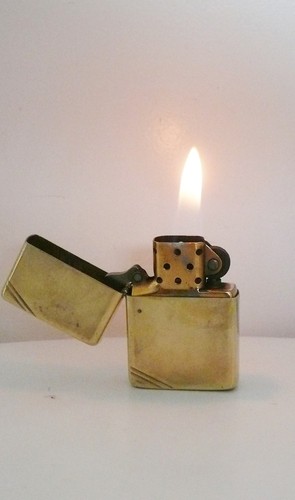 Briquet zippo laiton rare - briquet,