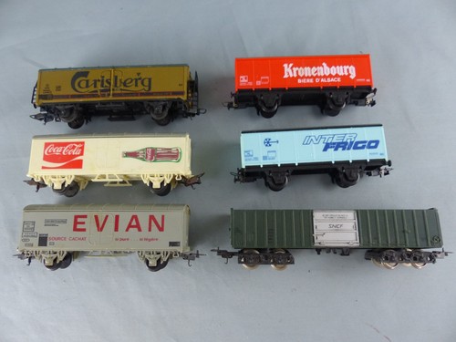 Lima lot de 6 wagons - de,