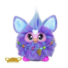 Furby violet, 15 accessoires, peluche interactive pour filles et garçons, animat