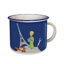 Tasse mug Kiub en porcelaine (Le Petit Prince, Tour Eiffel et la Terre)