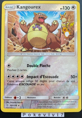 Carte pokemon kangourex - carte,